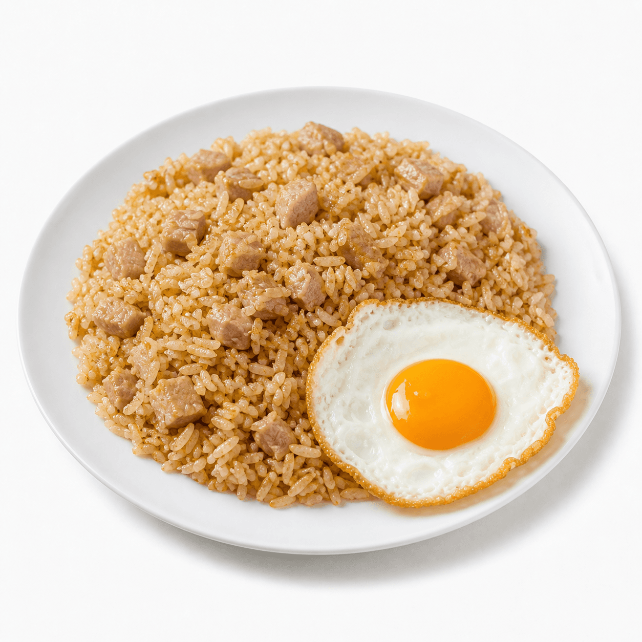 ข้าวผัดแหนม + ไข่ดาว